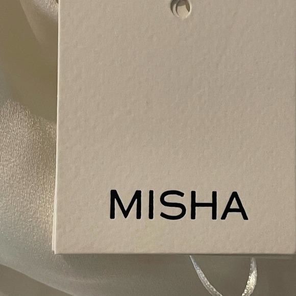 MISHA Women's Ivory Robbia Dress Size 4 NWT - Picture 12 of 12